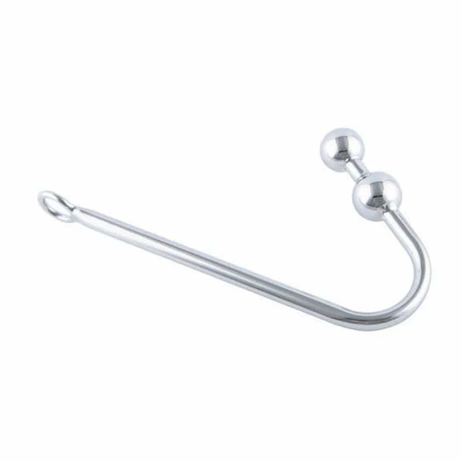 Balls Steel Two Hook 4417 Stainless Anal Pleasurable 1001